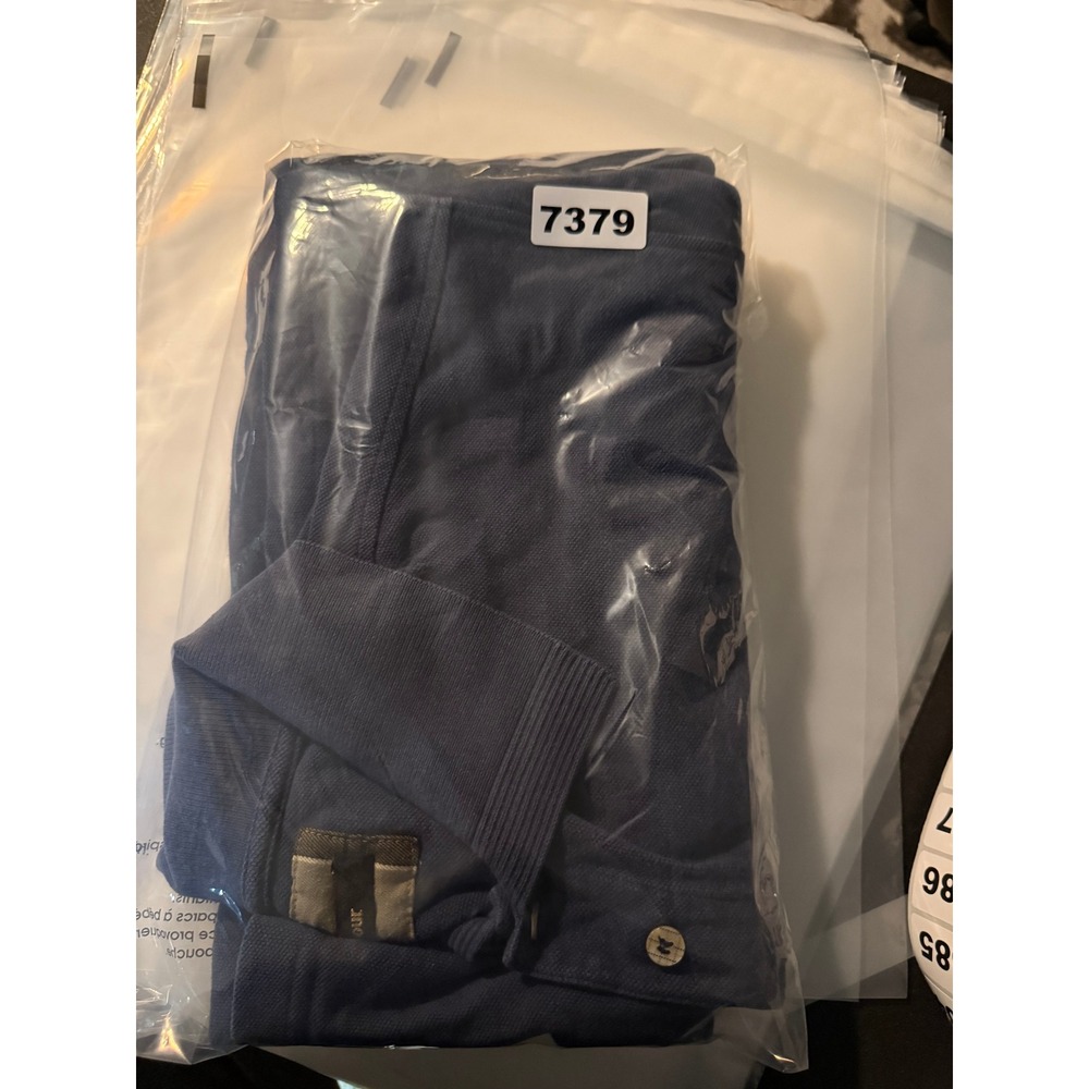 Barbour Mens Polo Shirt Short Sleeve Blue Casual Classic Collared Top 2XL XXL - Picture 7 of 7